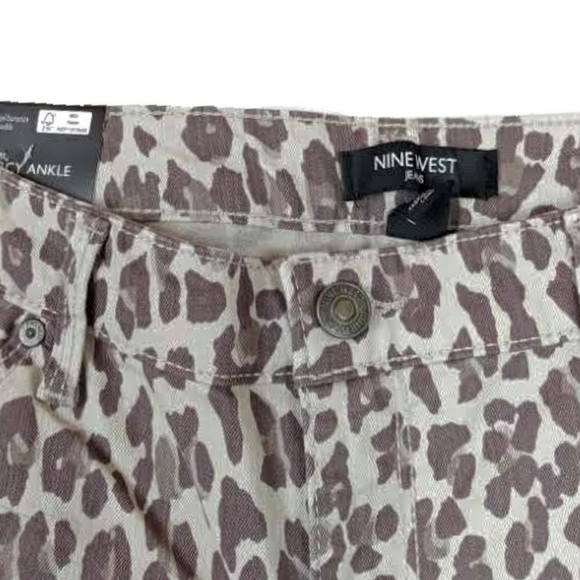 NWT Nine West Gramercy Bengal Wmns 12 Ankle Jeans - Picture 3 of 8